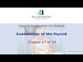 Examination of the thyroid (17) General examination of a patient