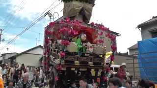 ２０１５年三熊野神社大祭役廻り