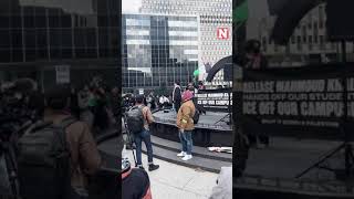 Hundreds Protest Arrest Of Palestinian Activist Mahmoud Khalil In New York