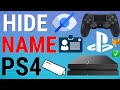 How To Hide Your Real Name On PS4