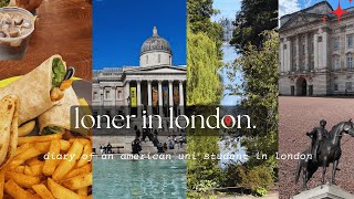 loner in london | induction week, trafalgar square, westfield mall, nandos, buckingham palace, parks