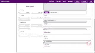 Build Forms and Track Data with countbubble