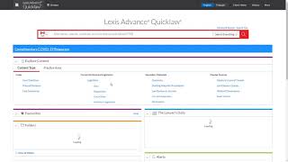Lexis Advance Quicklaw tutorial for legal assistants and paraprofessionals - part 1