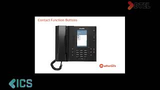 Allworx Verge IP Phone Series Contact Buttons DTEL