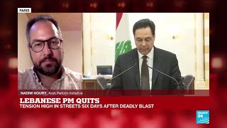 Lebanon PM quits: "We are witnessing the end of an era"