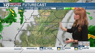 Mild days, then extra clouds keep some mornings warmer