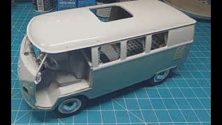 Revell VW T1 CAMPER 1:24 Teil-07 Zusammenbau 1/2