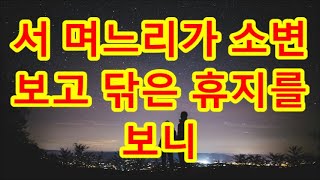 (실화사연)임신한 며느리 방에 새벽마다 몰래 들어온 시모.. 눈이 딱 마주친 그 순간 대성통곡을 하며 오열하는데#사이다사연 #시어머니 #반전사연 /エンジン / 음악/友情