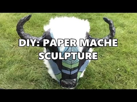 DIY SCULPTURE | CHICKEN WIRE AND PAPER MACHE DIY SCULPTURE | CHICKEN WIRE AND PAPER MACHE