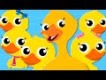 Five Little Ducks | Nursery Rhymes For Children And Kids Songs | Kids TV