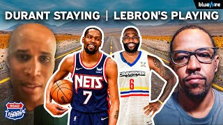 209: Kevin Durant Stays, LeBron To Play in the Drew League & A Kyrie Flashback