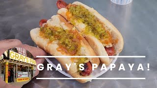 The Best Hot Dog Stands in NYC: Grays Papaya!