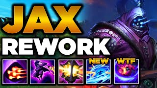 New Jax Rework Makes Him IMPOSSIBLE To 1v1 | CRAZY New Ultimate | Season 13 Reworked Jax
