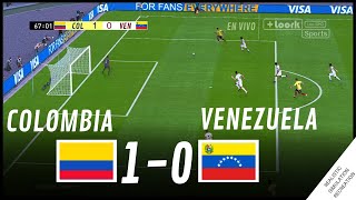 COLOMBIA vs VENEZUELA [1-0] HIGHLIGHTS • Simulación & Recreación de Video Juego