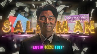 Poker Face x ROULETTE | Salesman Edit 4k | Gong Yoo | Squid Game