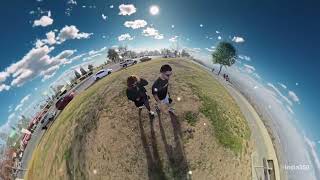 Insta 360 x4, quick video using ai.