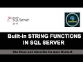 43- Built in String Functions in SQL SERVER