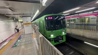 京王8000系高尾山トレイン発車in京王新宿駅#高尾山 #京王8000系 #京王電鉄