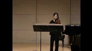 Yoichi Sugiyama Bagatelle I for violin (2012)