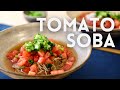 [ASMR] TOMATO SOBA FOR SUMMER | VEGAN | Takoshiho Cooks Japan