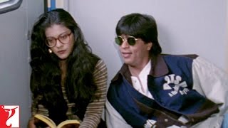 Maine Aapko Kahin Dekha Hai | Train Scene | Dilwale Dulhania Le Jayenge | Shah Rukh Khan | Kajol