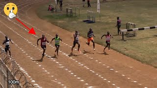 Men's 100m Final || 3rd AK Weekend Meeting at Thika