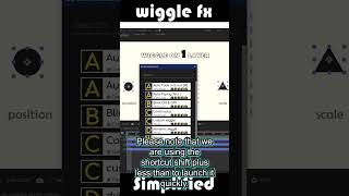 Wiggle Effect on one single layer | #tutorial #aftereffects #motiondesign #motiongraphics