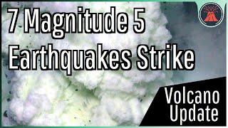 Japan Earthquake Update; 7 Magnitude 5 Quakes Strike Near the Kurose Hole Volcano