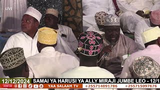 🔴#LIVE SAMAI YA HARUSI YA ALLY MIRAJI JUMBE LEO - 12/12/2024...........