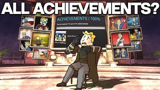 Can I Get All New Vegas Achievements In One Sitting?
