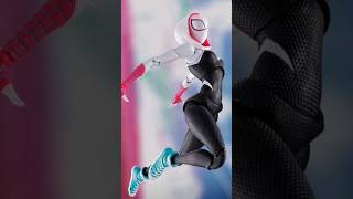 🕸⚪BANDAI SPIRITS Spider-Man Into The Spider-Verse SPDER-GWEN Action Figure🟣🕸