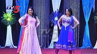 NRI Women Fashion Show \u0026 Dances In Ladies Night | Womania | New Jersey | TV5 News