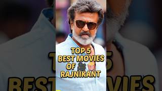 Top 5 Best Movies of🍿 Rajnikant #top5 #india #shorts #rajnikant