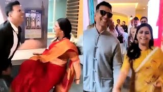 Watch - Akshay Kumar FUNNY Moments With Vidya Balan While Promotions of Mission Mangal Movie