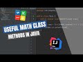 Useful MATH CLASS Methods in Java in less than 10 minutes