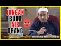 TUTUP AIB ORANG | USTAZ FAWWAZ MOHAMAD JAN