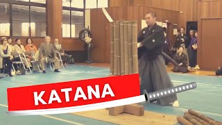 Tameshigiri Master demonstrates how useless a katana is without the proper technique.