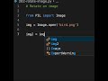 To rotate an image, use the Pillow (PIL) library. Open an image, rotate it and display. Sounds