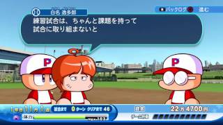 サクセス　社会人編　オールA野手の作成を目指すが今回は失敗