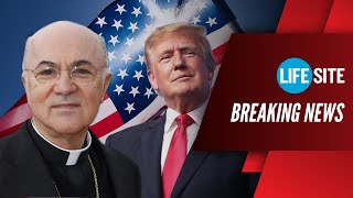 BREAKING | Archbishop Viganò endorses Trump, calls Kamala a ‘monster who obeys Satan’