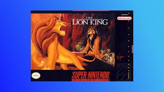 Disney's The Lion King  - Super Nintendo