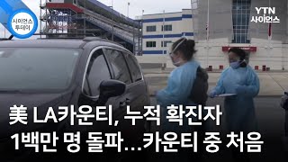 美 LA카운티, 누적 확진자 1백만 명 돌파...카운티 중 처음 / YTN 사이언스