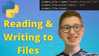 Python Tutorial 25: Reading and Writing to Files