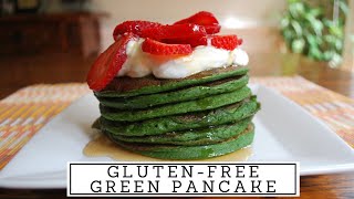 Spinach Oats Banana Pancake |  Healthy Pancake Recipe | Gluten-free Green Pancake | Eggless Pancake