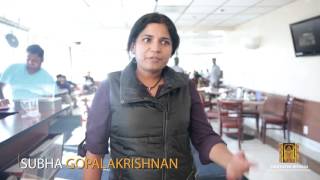 Tirupathi Bhimas - Subha Gopalakrishnan - Testimonial