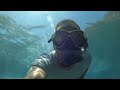 snorkeling at theodorou island u0026 german ju52 wreck at platanias crete greece 2022 08 06 4k