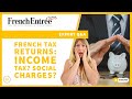 Tax return: What is the difference between income tax and social charges in France?