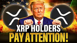 Trump Just Announced Something Huge | XRP Holders Pay Attention