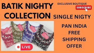 Nighty Collection | XL, 2XL, 3XL | Single Pan India Free Shipping│Whatsapp:+91 9944730077 #nighty