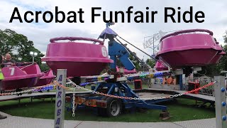 Acrobat Fun Fair Ride | Nick Peel | On Off Ride | Mirfield Funfair | May 2022